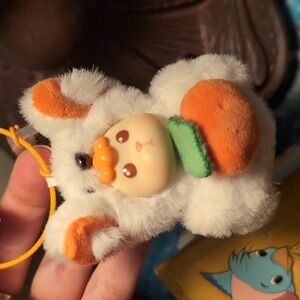 Mini "Bonana" designer plush beanie - White Rabbit